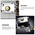 thumbnail image 4 of mmirethe Iron Wear-resistant Insurance Lock House Padlocks Locking Anti-Theft Universal Heavy-Duty Security Gear With Key Right Open with Edge, 4 of 6