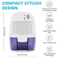 thumbnail image 3 of POINTERTECK Mini Dehumidifier Small Electric Dehumidifier Compact Quiet 17 oz Dehumidifier Portable for Home, 3 of 9