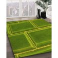 thumbnail image 3 of Ahgly Tapis Rectangulaire Lavable en Machine Intérieur Transitionnel Vert Pistache, 7 Pieds x 9 Pieds, 3 of 7