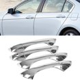 thumbnail image 1 of Outer Door Handle , 8PCS/Set Glossy Silver Adhesive Exterior Door Handle Cover  For Car, 1 of 8