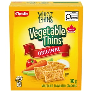 Wheat Thins Vegetable Thins Crackers