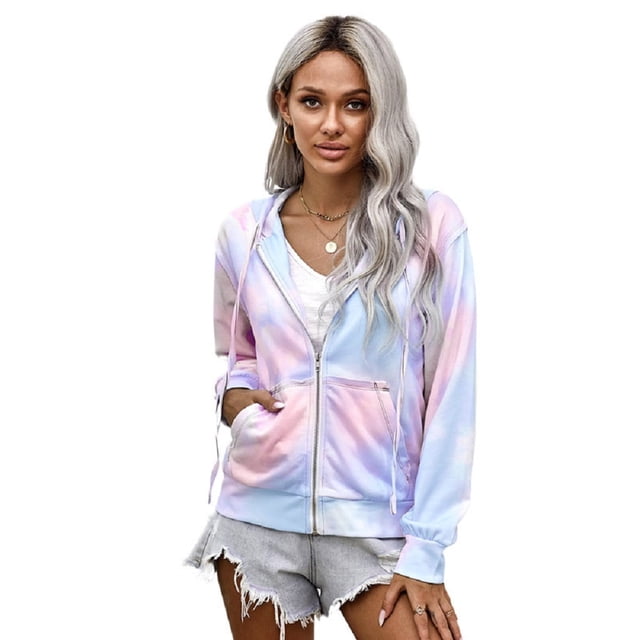 Veste Sweat à Capuche à Manches Longues avec Poches