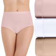 thumbnail image 1 of Vanity Fair Culotte Brève pour Femmes Comfort Where It Counts, Lot de 3, 10, 1 of 1