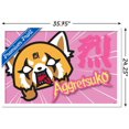 thumbnail image 2 of Aggretsuko - Horns Wall Poster, 14.725" x 22.375", 2 of 4