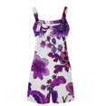 thumbnail image 5 of Pisexur Combinaison Décontractée Plus de Taille Femmes Summer Floral Sans Manches Moulante Sangle Spaghetti Réglable Extensible Shorts une Pièce avec Poches S-3XL, 5 of 5