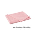 thumbnail image 3 of Fridja Large Size Bedding Sheet, Hotel Collection Bedding Sheet, Soluid Color Extra Soft Cooling , Wrinkle, Fade, Stain Proof, Skin-friendly and Lightweight Bedding Sheet (47.2" x 90.5", Pink), 3 of 5
