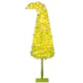 thumbnail image 1 of Costway 7 FT Whimsical Christmas Tree with Bendable Top, 366 Branch Tips, 160 LED Lights, 1 of 10