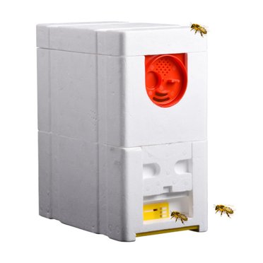 Yeacher Bee Hives Double-Deck Foam Beekeeping House Beekeeping King Breed Box Pollination Beekeeper Equipment Beekeeping Tools
