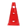 thumbnail image 2 of Ice Cream Cones,23Cm Bucket Football Basketball Training Ice Cream Taper with Hole Multifunctional Obstacle 9 Inches,Ice Cream Cone, 2 of 4