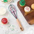 thumbnail image 3 of Holiday Time 12-inch Silicone Whisk with Gingerbread Character and Beechwood Handle, 3 of 9
