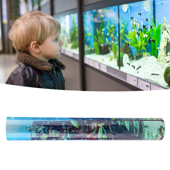 Fish Wall Decorations, Fish Sticker PVC 1 Pcs Aquarium Background Underwater, Bright Color For Home Aquarium Fish Cafe