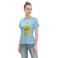 thumbnail image 4 of T-Shirt Basique à Manches Courtes pour Femmes Pikachu, 4 of 6