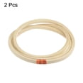 thumbnail image 3 of Unique Bargains 2pcs M54 Industrial Sewing Machine Belt 1390mm Outer Girth Rubber Triangle V-Belt, 3 of 7