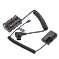 thumbnail image 1 of Pile Factice D-Tap vers NP-F550 Double Face + Type-C vers DR-E6, 1 of 8