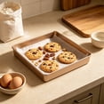 thumbnail image 3 of Non-Stick Baking Tray,Cake Nougat Snowflake Oven Barbecue Home Baking Sheet, 3 of 6
