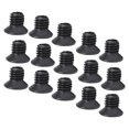 thumbnail image 1 of 50Pcs Countersunk  Screws DIN 965 Black Galvanized Machine Screw Assortment Kit, 1 of 8