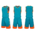 thumbnail image 2 of Boys' Fast - Drying Sport Outfit: Breathable Sleeveless Shirt & Basketball Shorts Set, 2 of 7
