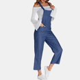 thumbnail image 3 of Combinaison à Bouton Long Playsuit Strap Casual Fashion pour Femmes, 3 of 8