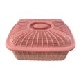 thumbnail image 3 of jifeng Fruit Basket with Lid Countertop for Kitchen Counter Bread Basket with Small, 3 of 9