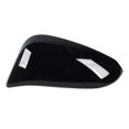 thumbnail image 2 of Car Rearview Mirror Cap Covers, Side View Mirror Housing Cover, Glossy Black Side Door Wing Mirror Cap Covers Replacement, Car Exterior Cover for DIY Installation, 2 of 7