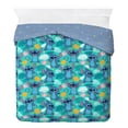 thumbnail image 2 of Disney Lilo & Stitch Denim Hawaïen Douillette pour Lit 1 ou 2 Places Réversible, 100 % Polyester, 2 of 3