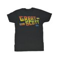 thumbnail image 1 of Back to the Future Great Scott Black Adult T-Shirt, 1 of 1