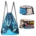 thumbnail image 1 of Bangcool Sac à Cordon, Sac à Dos Mode à Paillettes avec Cordon, Sac à Cordon avec Bracelet, 1 of 7
