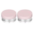 thumbnail image 5 of KAKOWELY powder case 2pcs 10g Empty Powder Case Round Elastic Mesh Loose Powder Container Makeup Case (Pink)2.56"X2.56"X1.18", 5 of 5