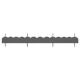 thumbnail image 5 of EzBorder Scallop Garden Border 2" Thick in Grey Colour - 2 Pack, 5 of 5