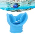 thumbnail image 3 of Mouthpiece Silicone Universal Comfort Bite, Mouthpiece Snorkel Regulator For Replacement, 3 of 8