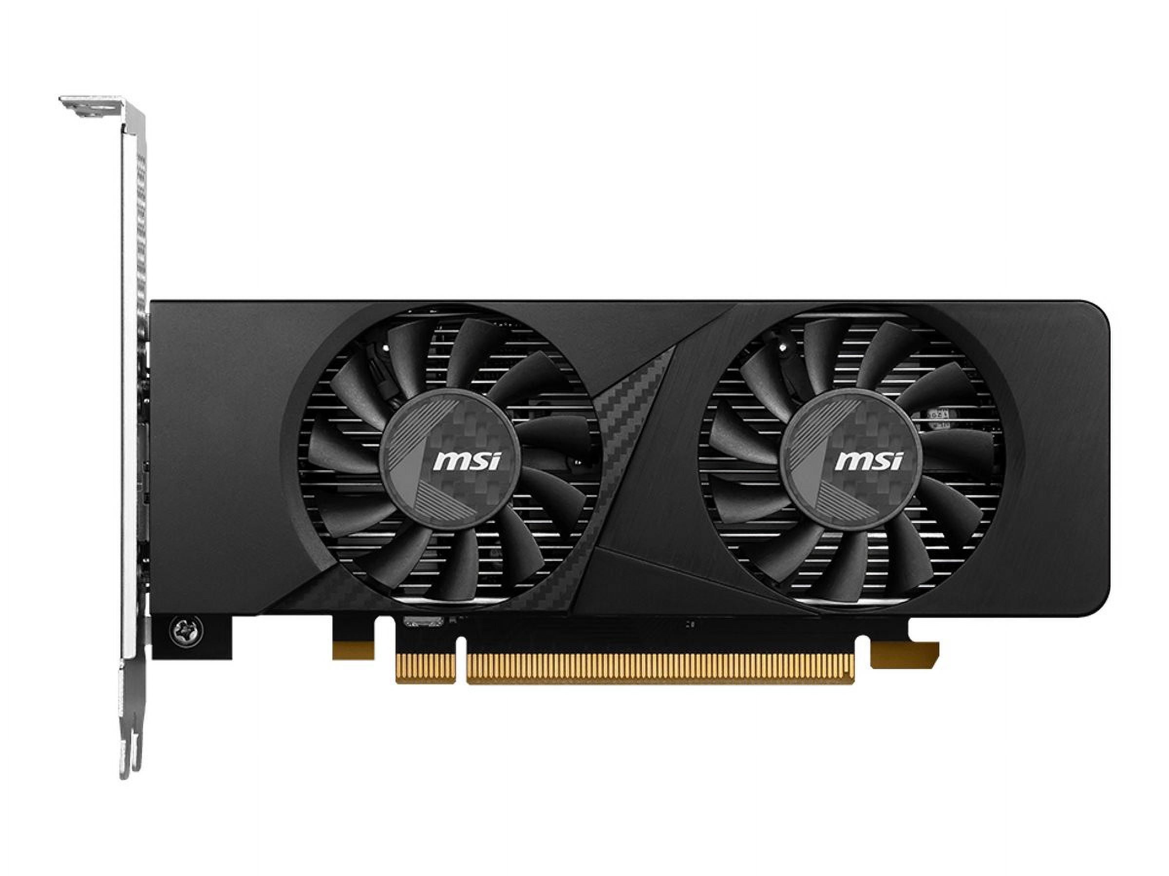 MSI GeForce RTX 3050 LP 6G OC - Graphics card - GF RTX 3050 - 6 GB
