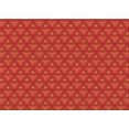 thumbnail image 1 of Ahgly Company Tapis d'Intérieur Rectangulaire Transitionnel Orange Rouge Orange Lavable à la Machine, 5 Pieds x 8 Pieds, 1 of 7