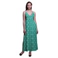 thumbnail image 1 of Bimba Robe Longue d'Été Sans Manches à Imprimé Teinture sur Nœuds Damassé pour Femme, Décontractée, Maxi, de Plage - XX-Grand, 1 of 6