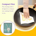 thumbnail image 2 of Pack of 10 Dishcloth Tableware Cleaners Fast Dry Dish Towels Household Accessories Cleaning Cloth Scouring Pad Kitchen Supplies Rabbit Pattern, 2 of 7