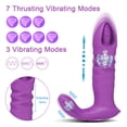 thumbnail image 4 of XBONP Vibromasseur à Point G à Poussée avec APP Conrol pour Femmes, Vibromasseur Portable à Distance Jouets Sexuels pour Adultes pour Femmes, Violet, 4 of 6