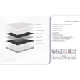 thumbnail image 4 of Brassex Queen Bonnell Coil Mattress with CertiPUR-US Foam Support, 6.5-Inch Rolled Mattress in a Box, 4 of 10