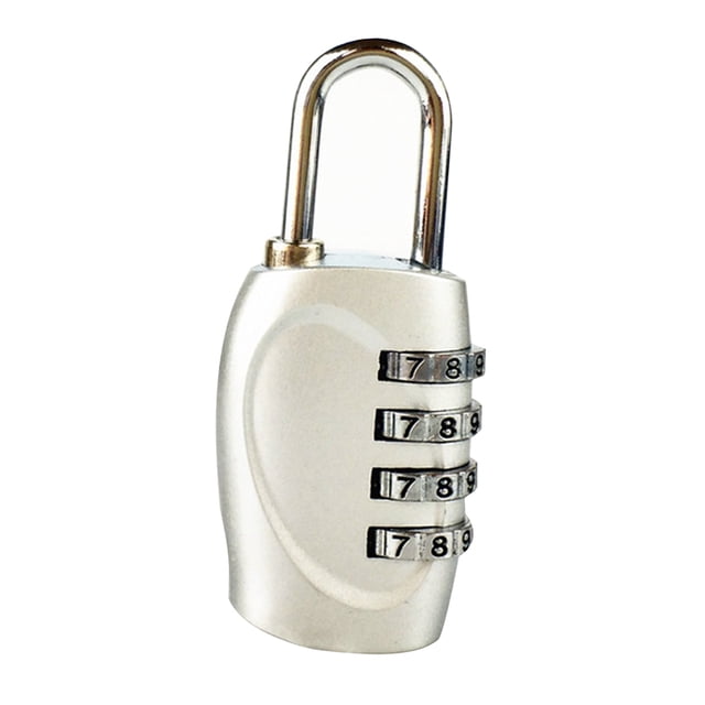 Cadenas à Combinaison, Cadenas à Combinaison 4 Chiffres Cadenas à Combinaison Extérieur Étanche Cadenas Haute Capacité