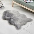 thumbnail image 1 of EGNMCR Outdoor Rug Bathroom Rugs Rugs for Living Room Wool Imitation Sheepskin Rugs Faux Non Slip Bedroom Carpet Mats Shaggy Slip, 1 of 2