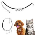 thumbnail image 3 of Pet Bell Necklace Pet Bell Collars Dog Necklace Cat Necklace Pet Collars Quality Pet Adjustable Cute Necklace Collars With Bell For Most Of Dog Cat Supply, 3 of 8