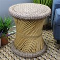 thumbnail image 2 of Natural Geo Moray Accent Stool (Set of 2) - Jute Light Brown, 2 of 8
