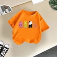thumbnail image 5 of MEZZALL T-Shirts Graphiques Mignons pour Filles Enfants, Col Rond, Manches Courtes, T-Shirt d'Été Décontracté, Tee, Adorable Bébé Tout-Petit Tenue Quotidienne, 5 of 5