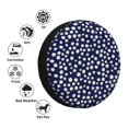 thumbnail image 4 of Wukai Housse de Pneu de Rechange Imprimé Fleurs pour Remorque RV, Imperméable PVC Cuir Synthétique Housse de Roue pour Camion, Remorque, RV, SUV, Campeur-16 Pouces, 4 of 6