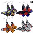 thumbnail image 3 of Boucles d'Oreilles Pendantes Forme Papillon Créatives Mode Boucles d'Oreilles Pendantes Boucles d'Oreilles Percées, 3 of 10