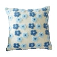 thumbnail image 2 of Housse de Coussin Fleur Fausse Laine d'Agneau Housse de Coussin Coussin de Sofa Coussin, 2 of 6