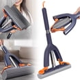 thumbnail image 1 of Sponge Mop Self Squeezing Mop For Floor Cleaning And Dry Use Cleaning Mop Bathroom Kitchen Sponge Mop 15inch (1Set), 1 of 7