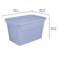 thumbnail image 3 of Sterilite 30 Gal./114 L Tote- Blue, 3 of 3