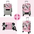 thumbnail image 2 of Travel Luggage Cover Suitcase Protector Fits 18-32 Inch Luggage Wheel Covers Patterned Travel Related Items Flower Luggage Protector Elastic Luggage Anti-scratch Suitcase Cover L, 2 of 5