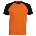 thumbnail image 1 of Kariban T-Shirt de Baseball à Manches Courtes pour Hommes, 1 of 1