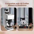 thumbnail image 4 of Coffee Pot, Tight Fit Spout Comfortable Handle Replacement Coffee Pot Universal  for Tea, 4 of 7