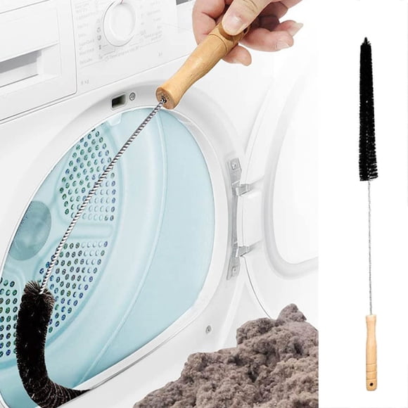 Cleaning Brush for Laundry Dryer and Ducts - Foldable Household Lint Vent Cleaning Brush for Washing Machine Clothes Dryer and Vent Cleaning